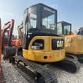 2022 Caterpillar 305CR mini excavator rear view