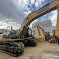 2019 Caterpillar 336D2 crawler excavator, side profile view
