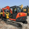 2024 Kubota KX183-3 mini excavator, rear three-quarter view