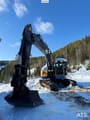2016 Volvo ECR235EL crawler excavator, front three-quarter view