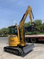 2026 XCMG XE35U mini excavator, front three-quarter view