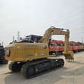2021 Caterpillar 315D2GC crawler excavator, rear three-quarter view
