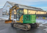 2019 Caterpillar 308C crawler excavator, rear three-quarter view