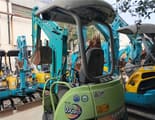 2023 Yanmar ViO20 mini excavator rear view