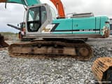 2002 Kobelco SK330LC-6E crawler excavator side view