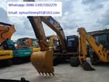 2023 Caterpillar 330D2L crawler excavator, front three-quarter view