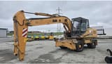 2008 CASE WX210 wheel excavator, side view