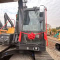 2020 Volvo EC140CL crawler excavator cab view