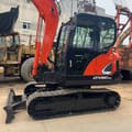 2024 Doosan DX60-9C mini excavator, side profile view