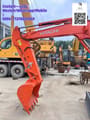 2023 Hitachi ZX50 mini excavator boom and bucket close-up