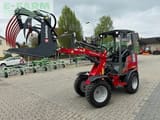 2023 Weidemann 1190E mini excavator with grapple attachment, side view