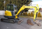 2018 Wacker Neuson EZ36 mini excavator, side view