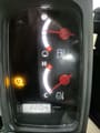 2022 Kubota KX016-4 mini excavator instrument cluster