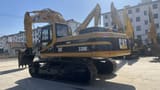 2020 Caterpillar 330BL crawler excavator, rear three-quarter view