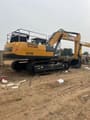 2022 XCMG XE370DK crawler excavator, rear three-quarter view