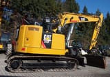 2018 Caterpillar 315FL crawler excavator, side view