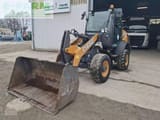 2017 CASE 221F wheel loader, front three-quarter view