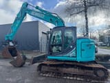 2018 Kobelco SK140SRLC-5 crawler excavator side view