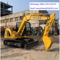 2021 Komatsu PC60-8 mini excavator, side view