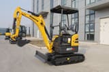 2026 Shantui SE17SR mini excavator, side view