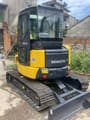 2024 Komatsu PC40MR-2 mini excavator, rear three-quarter view