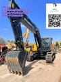 2023 Hyundai HX220HD crawler excavator, front three-quarter view