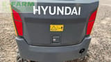 2026 Hyundai HX19A mini excavator rear view