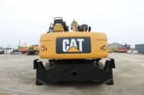 2008 Caterpillar M322D material handler, rear view