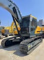 2024 Hyundai R220LC-9S crawler excavator, front three-quarter view