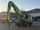 2012 Sennebogen 818 wheel excavator, side view