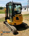 2015 JCB 8030 ZTS mini excavator, rear three-quarter view