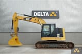 2017 Caterpillar 325FL crawler excavator, side view