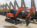 2022 Doosan DX60-9C crawler excavator, side view