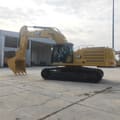 2026 Caterpillar 350 crawler excavator side view