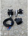 2023 BIG JSK-350-MS01 splitter attachment, top-down view of components
