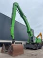 2018 Sennebogen 850 M E material handler, side view