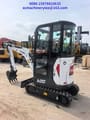 2024 Bobcat E20 mini excavator, three-quarter view