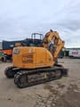 2016 CASE CX145DSR crawler excavator, rear three-quarter view