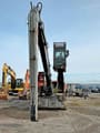 2011 Atlas 230MH wheel excavator, front view