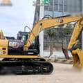 2022 Caterpillar 313D2 GC crawler excavator side view