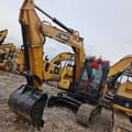 2024 Sany SY75C crawler excavator, front three-quarter view
