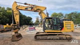 2012 Caterpillar 324E crawler excavator, side view