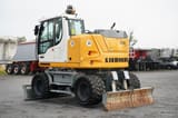 2020 Liebherr A910 Compact Litronic wheel excavator, rear three-quarter view