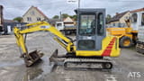 1992 Bobcat 231 mini excavator, side view