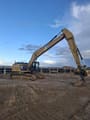 2013 Caterpillar 329E crawler excavator side view