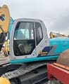 2018 Kobelco Dynamic Acera SK200 crawler excavator cab view