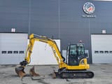 2020 Komatsu PC58MR-5E0 crawler excavator, side view