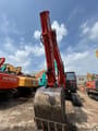 2008 Hitachi ZX120 crawler excavator, front view
