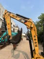 2020 Caterpillar 303CR mini excavator boom and bucket view