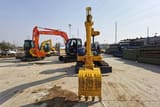 2020 Komatsu PC40MR mini excavator rear view
